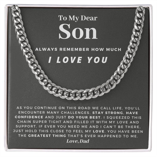 Gift for Son - From Dad - Confident