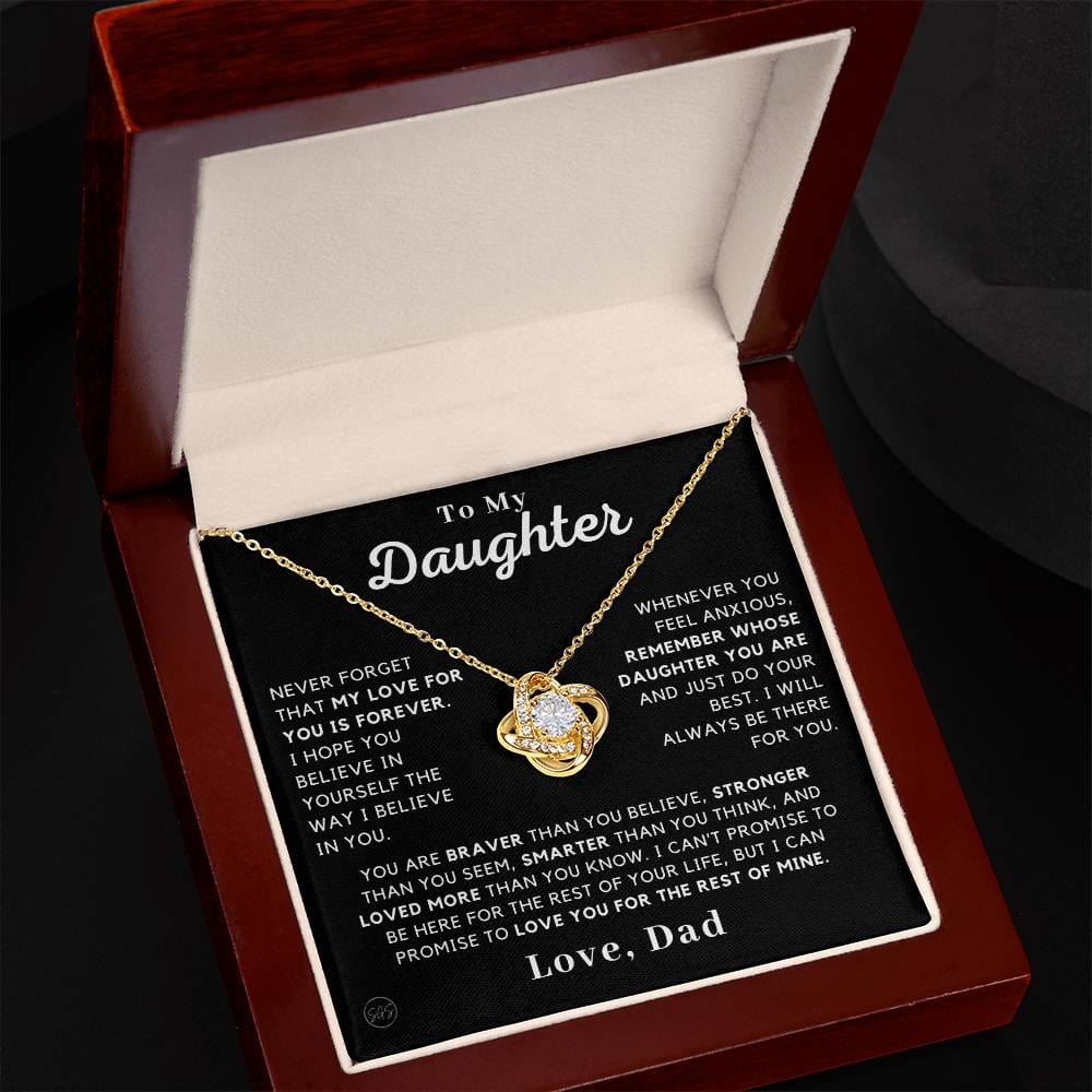 Gift for Daughter, From Dad - Promise to Love you