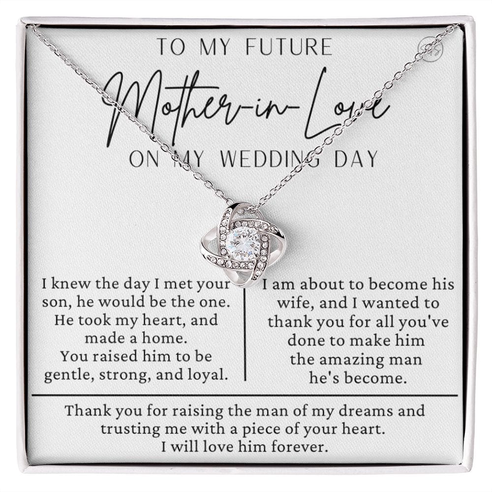 Mother in Law Gift for Wedding Day | Future Mother in Law, Meaningful Mother of the Groom Necklace, From the Bride, Gift for Mother in Law g15