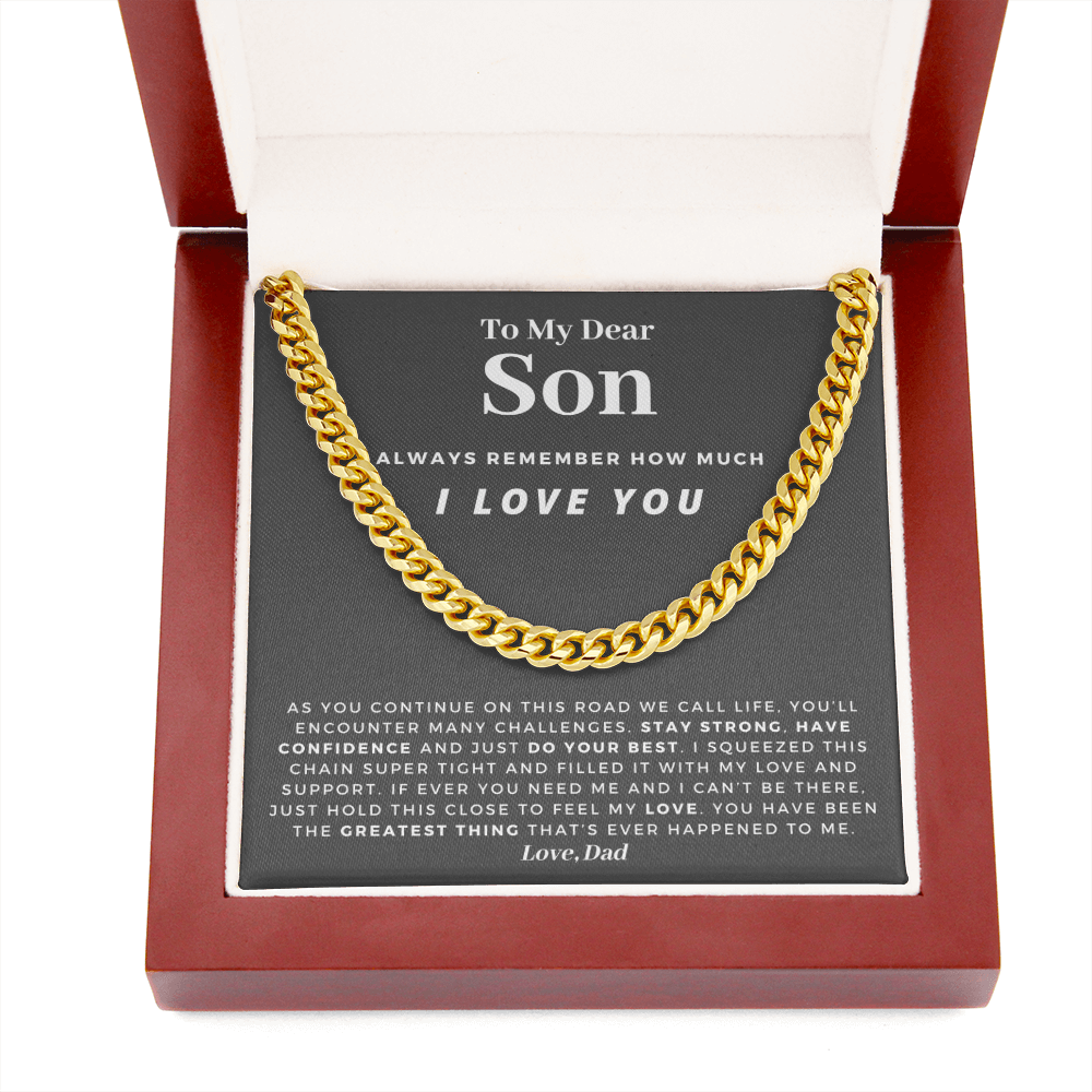 Gift for Son - From Dad - Confident