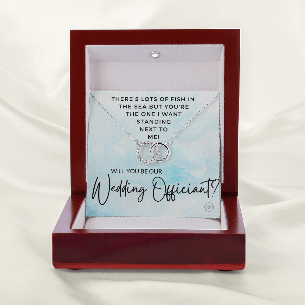 Beach Wedding Officiant Proposal | Beach Wedding, Ocean Theme, Will You Marry Us? Will You Be Our Officiant? Beach Bridal Shower, Mermaid