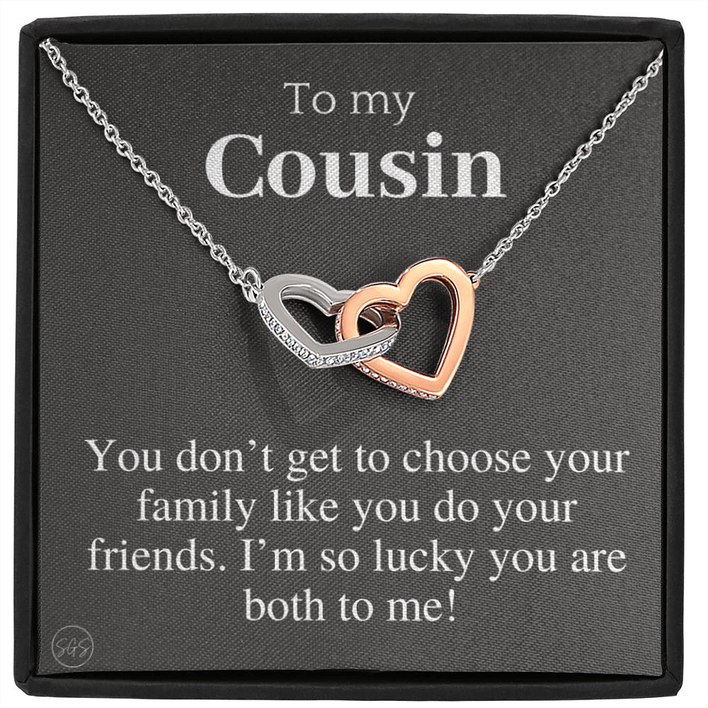 Cousins necklace like best hotsell friends