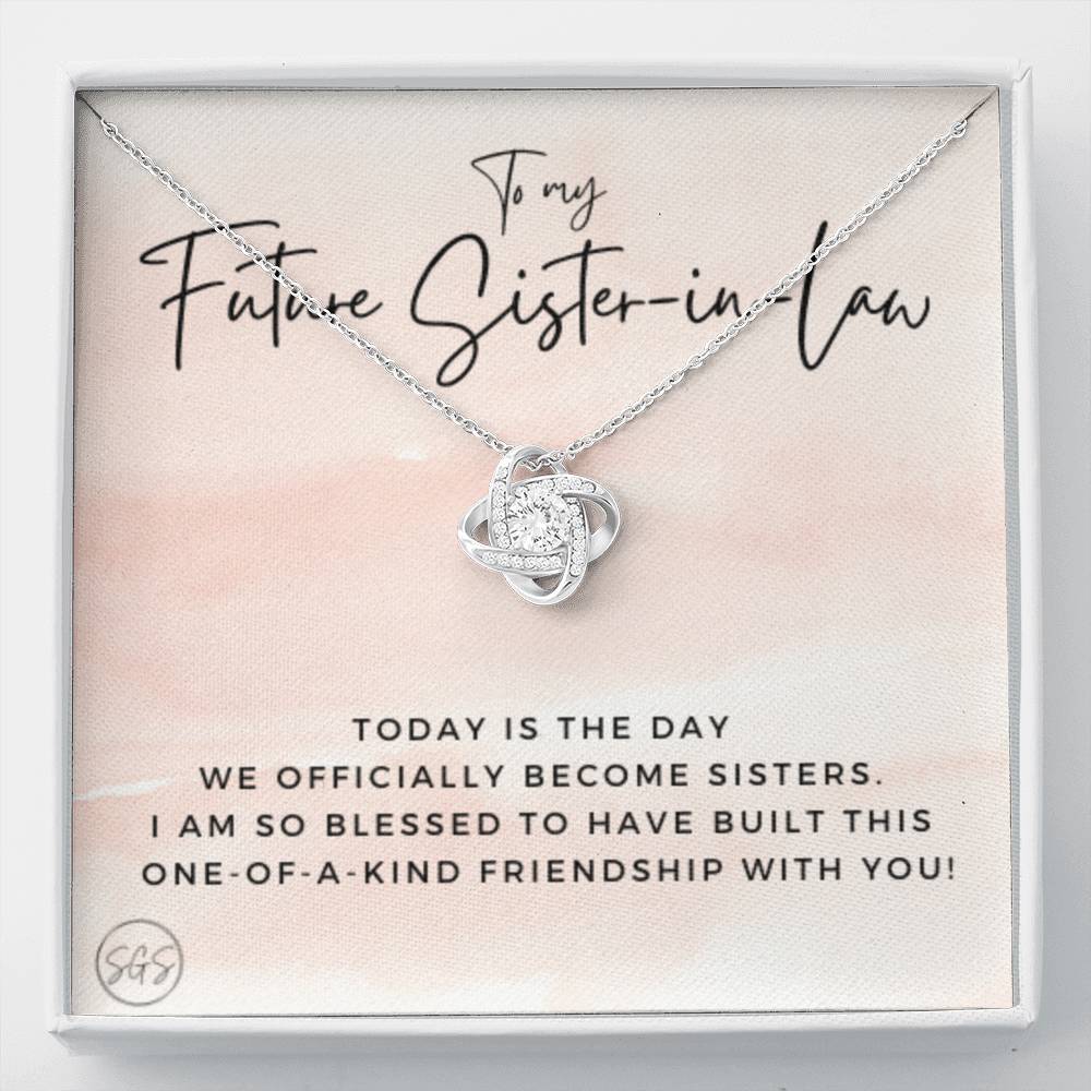 0624J Necklace Love Knot