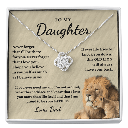 Gift for Daughter from Dad - Proud to Be Your Father