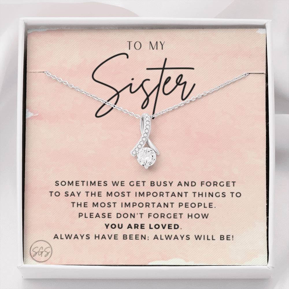 0625F Sister Necklace Beauty