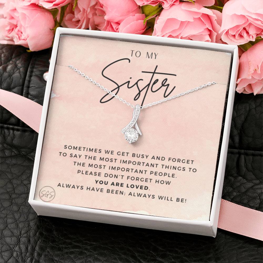 0625F Sister Necklace Beauty