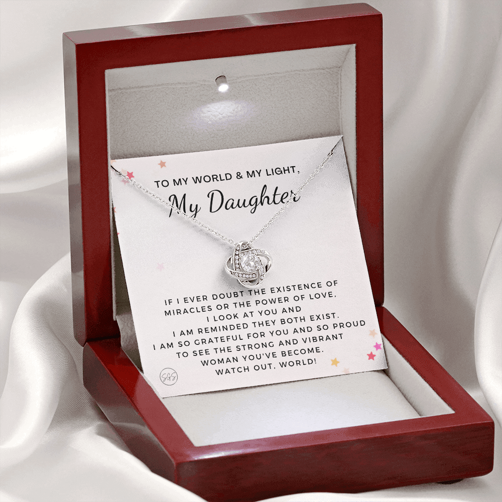 1129di Necklace Love Knot