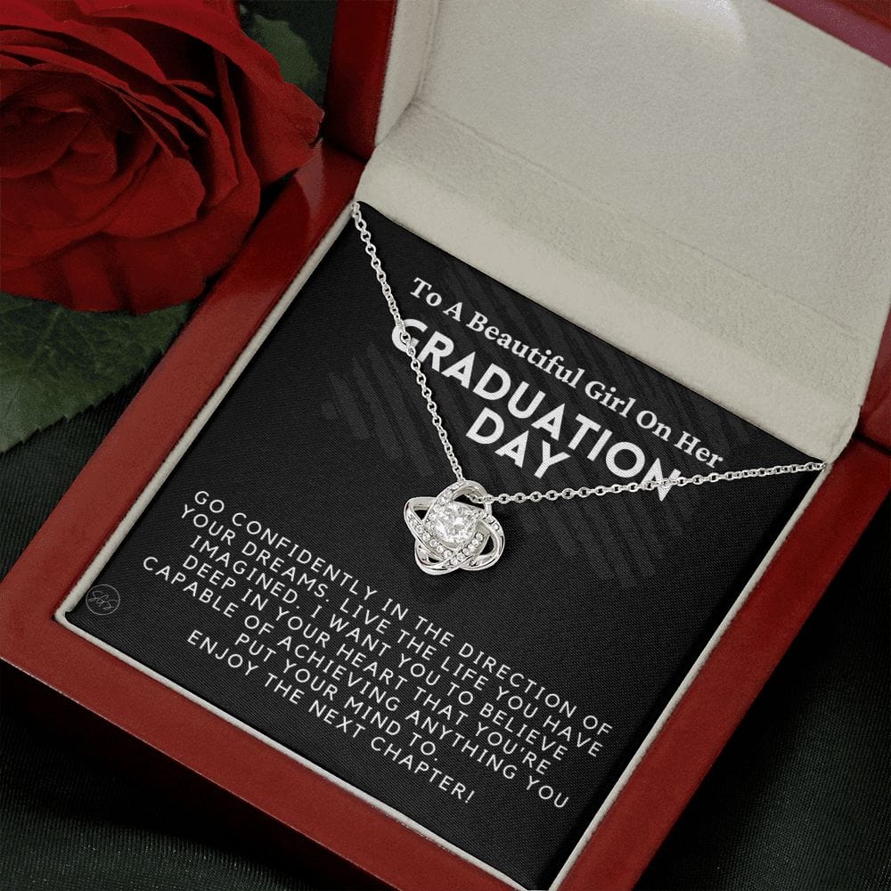 Graduation Gift For Her | Graduation Necklace for Daughter, High School Graduation Gifts for Granddaughter & Niece, College Class of 2023