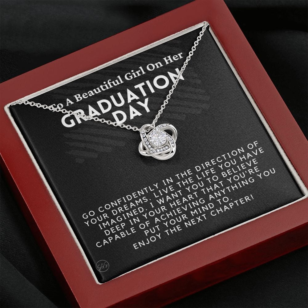 Graduation Gift For Her | Graduation Necklace for Daughter, High School Graduation Gifts for Granddaughter & Niece, College Class of 2023
