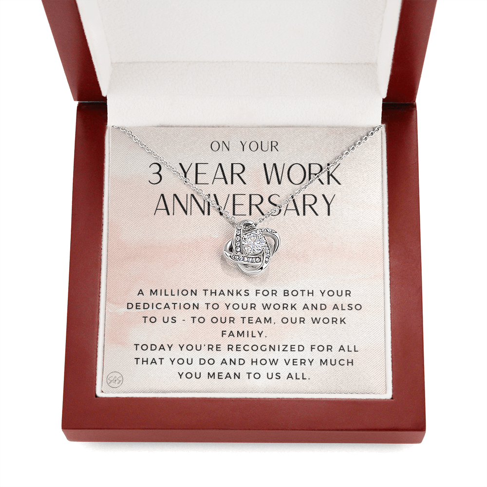 3 Year Work Anniversary Gift - Employee Appreciation Gift from Boss
