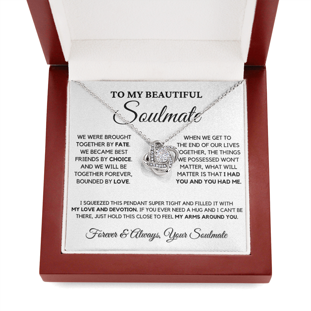 Romantic Gift for Soulmate - Bounded by Love