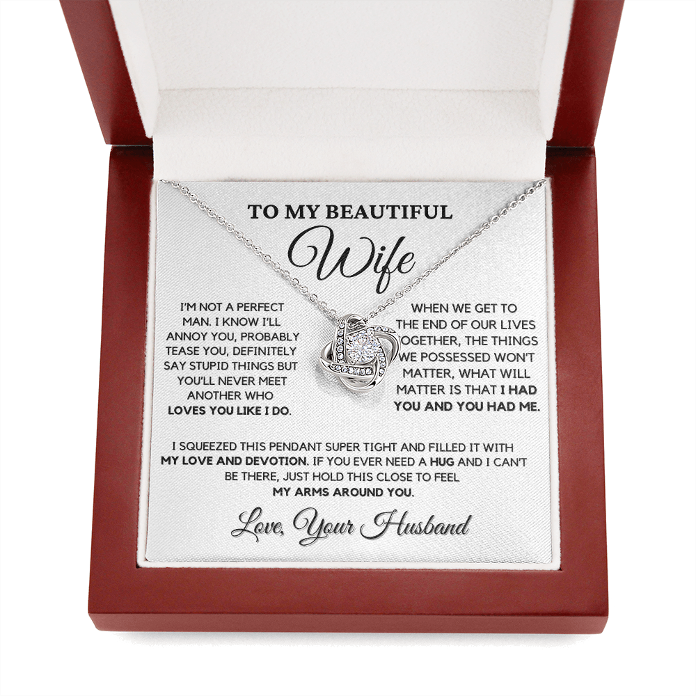 Romantic Gift for Wife - No One Loves You Like I Do