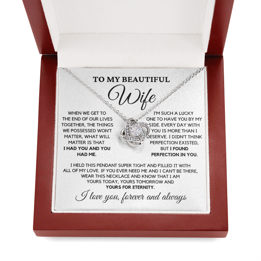 Romantic Gift for Wife - I Had You and You Had Me