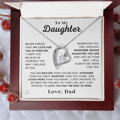 To My Daughter, Love Dad - My Love For You is Forever