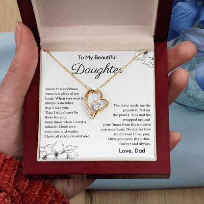 The Perfect Gift For Daughter - From Dad - You are My Miracle