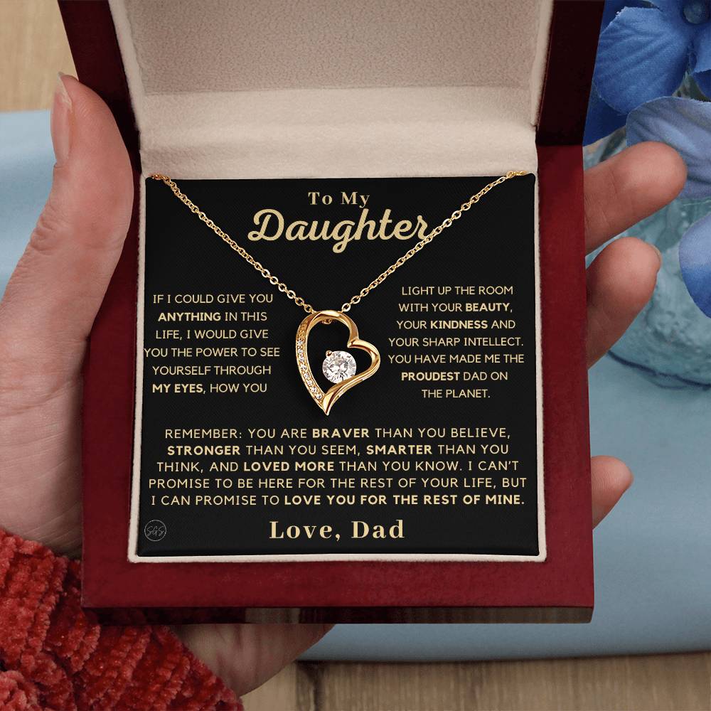 Gift for Daughter from Dad - You are Loved More than You Know