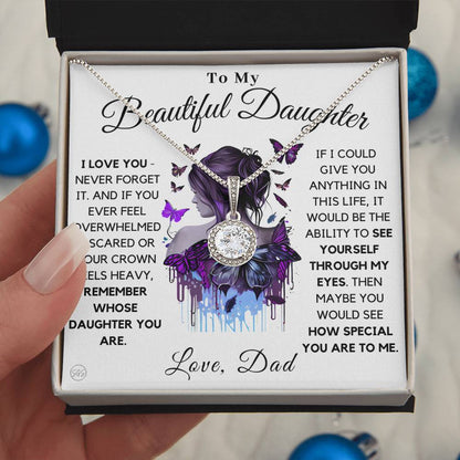 Gift for Daughter from Dad - See Yourself Through My Eyes