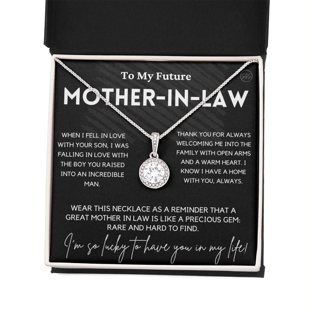 Mother in Law Gift for Wedding Day | Future Mother in Law, Meaningful Mother of the Groom Necklace, From the Bride, Gift for Mother in Law