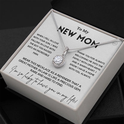 Mother in Law Gift for Wedding Day | Future Mother in Law, Meaningful Mother of the Groom Necklace, From the Bride, Gift for Mother in Law