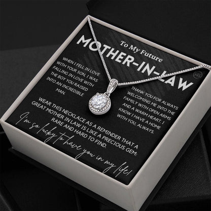 Mother in Law Gift for Wedding Day | Future Mother in Law, Meaningful Mother of the Groom Necklace, From the Bride, Gift for Mother in Law