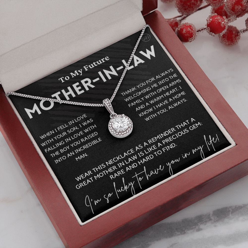 Mother in Law Gift for Wedding Day | Future Mother in Law, Meaningful Mother of the Groom Necklace, From the Bride, Gift for Mother in Law