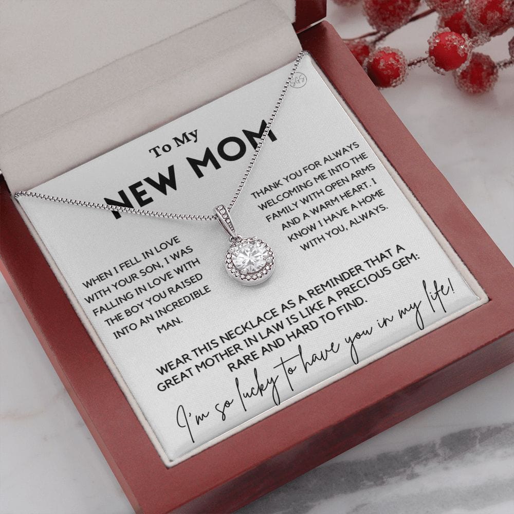 Mother in Law Gift for Wedding Day | Future Mother in Law, Meaningful Mother of the Groom Necklace, From the Bride, Gift for Mother in Law