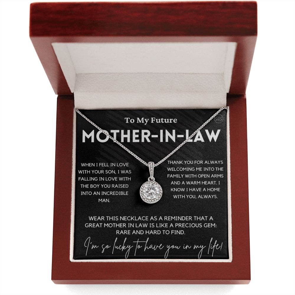 Mother in Law Gift for Wedding Day | Future Mother in Law, Meaningful Mother of the Groom Necklace, From the Bride, Gift for Mother in Law