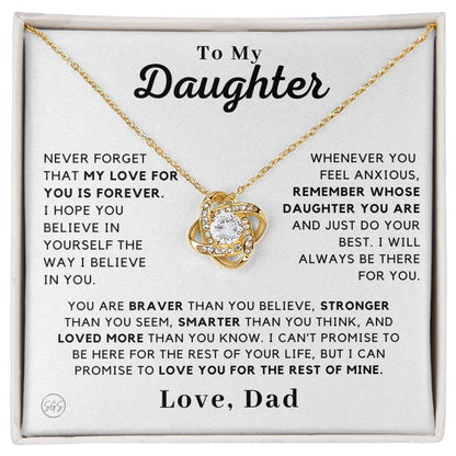 To My Daughter, Love Dad - My Love is Forever