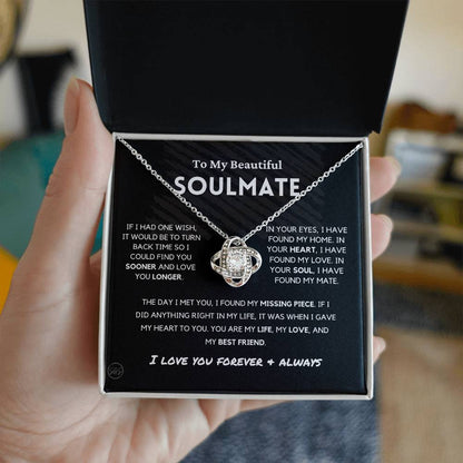 Gift for Soulmate - When I Met You, I Found My Missing Piece