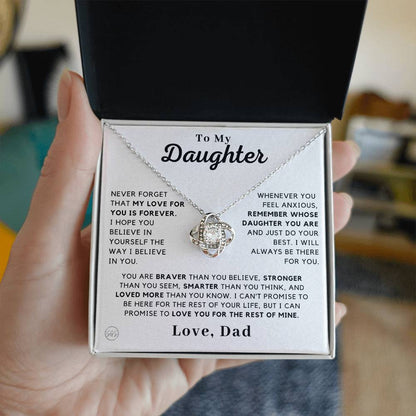 To My Daughter, Love Dad - My Love is Forever