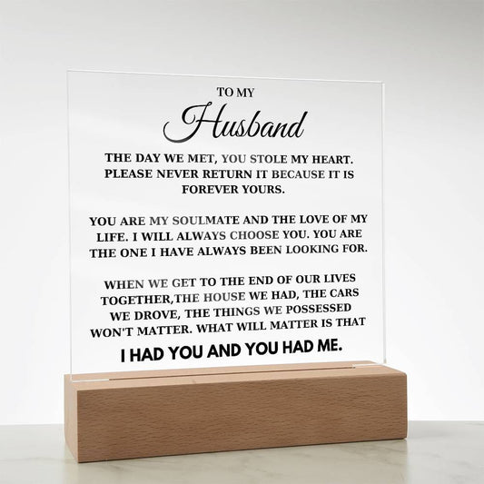 To My Husband - My Heart is Yours