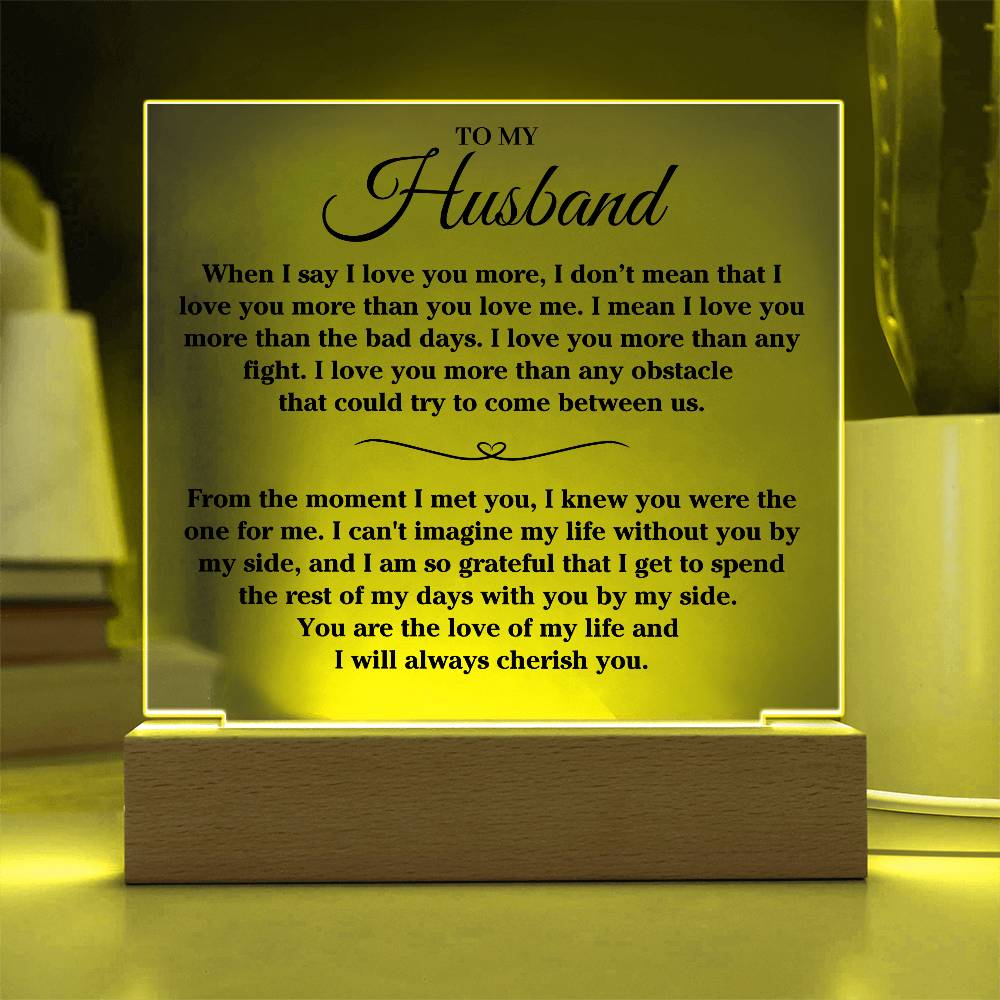 To My Husband - The Only One For Me