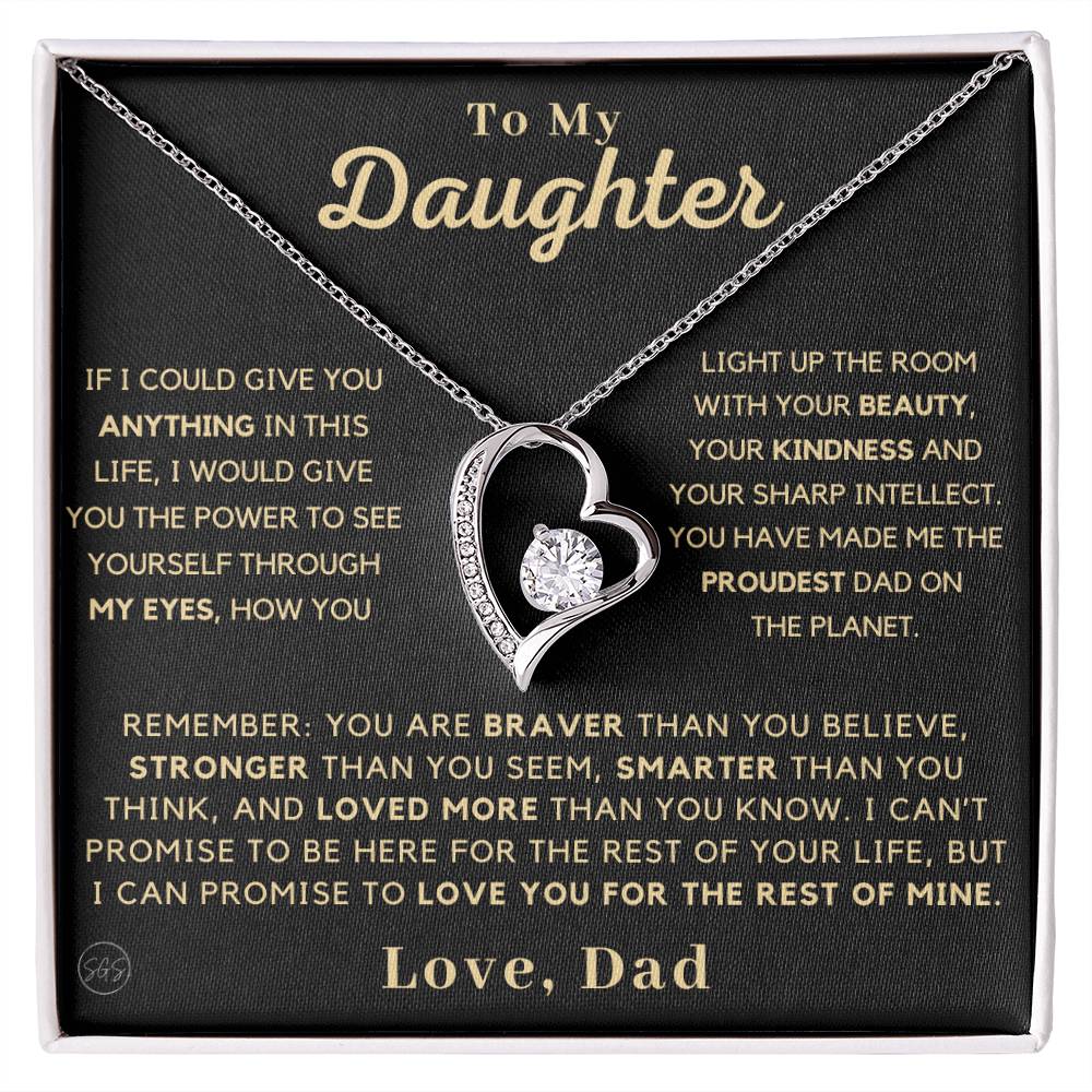 Gift for Daughter from Dad - You are Loved More than You Know