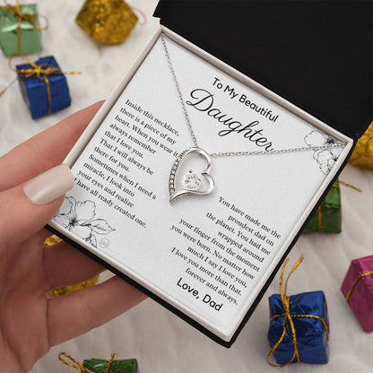 The Perfect Gift For Daughter - From Dad - You are My Miracle