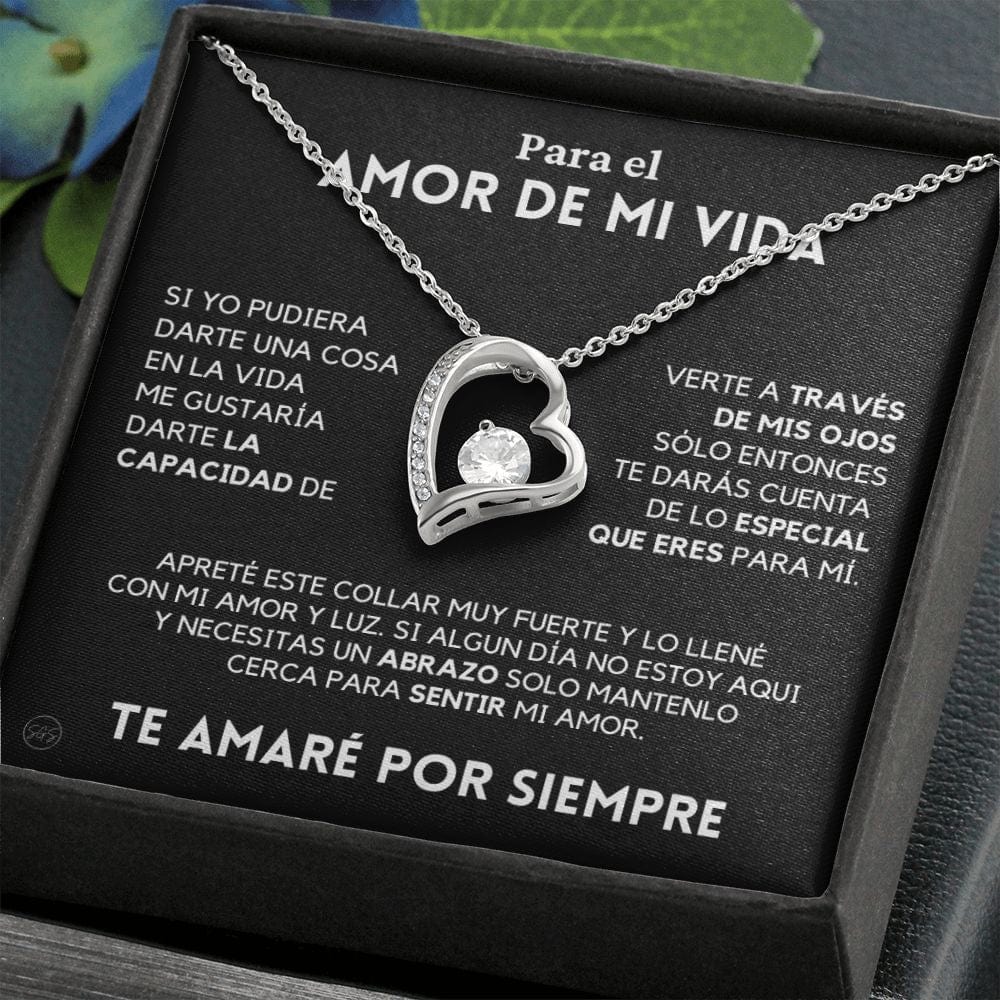 Un Regalo Unico Para El Amor de Mi Vida / Collar y Mensaje | Gift for Soulmate in Spanish, Wife/Esposa, Girlfriend/Novia, Necklace for Her 1