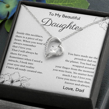 The Perfect Gift For Daughter - From Dad - You are My Miracle