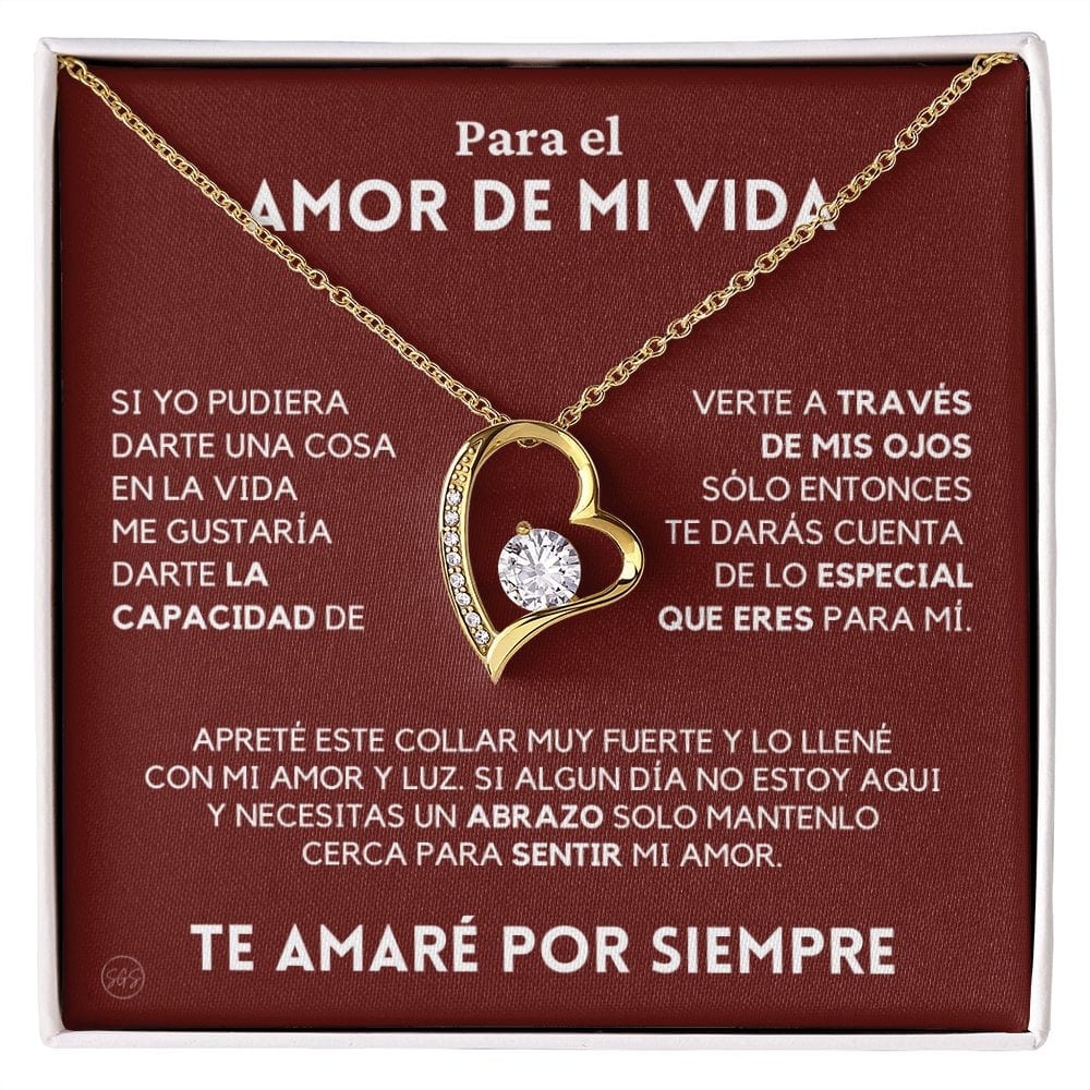 UN REGALO UNICO PARA EL AMOR DE MI VIDA / COLLAR Y MENSAJE | Gift for Soulmate in Spanish, Wife/Esposa, Girlfriend/Novia, Necklace for Her 3