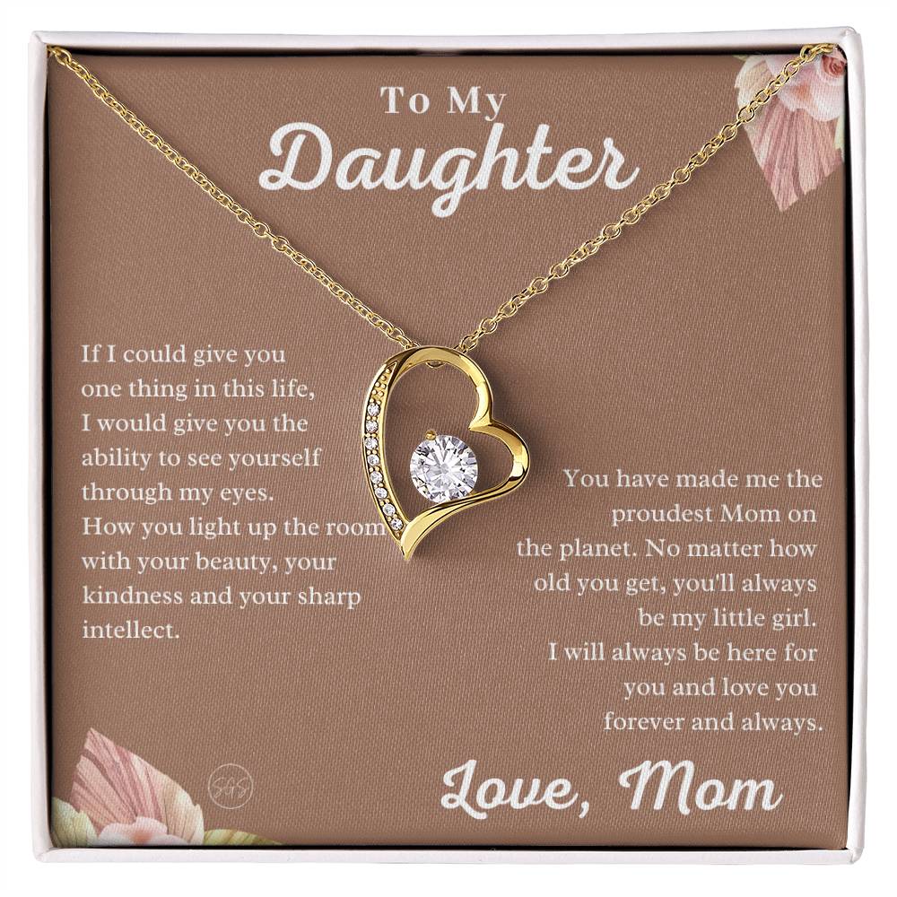 Gift for Daughter From Mom - You'll Always Be my Little Girl