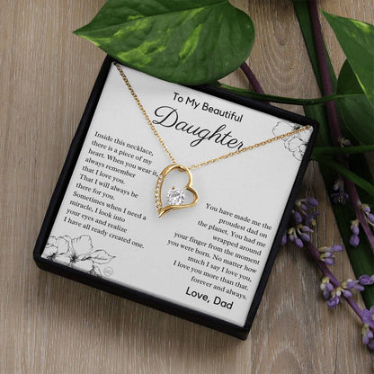 The Perfect Gift For Daughter - From Dad - You are My Miracle