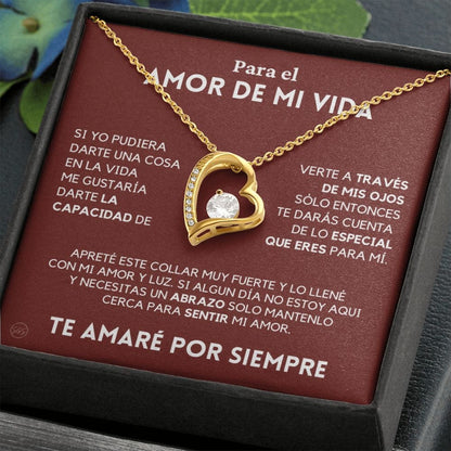 UN REGALO UNICO PARA EL AMOR DE MI VIDA / COLLAR Y MENSAJE | Gift for Soulmate in Spanish, Wife/Esposa, Girlfriend/Novia, Necklace for Her 3