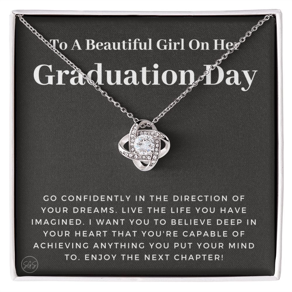 Graduation Gift For Her | Graduation Necklace for Daughter, High School Graduation Gifts for Granddaughter & Niece, College Class of 2023 c