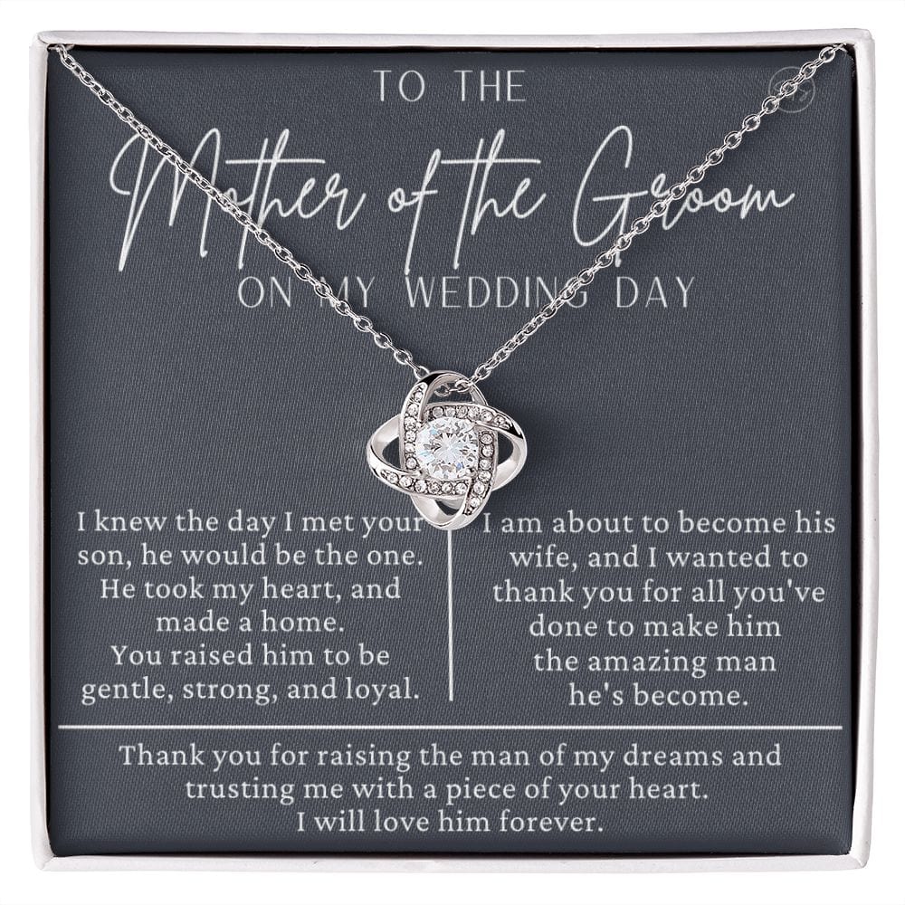 Mother in Law Gift for Wedding Day | Future Mother in Law, Meaningful Mother of the Groom Necklace, From the Bride, Gift for Mother in Law g11