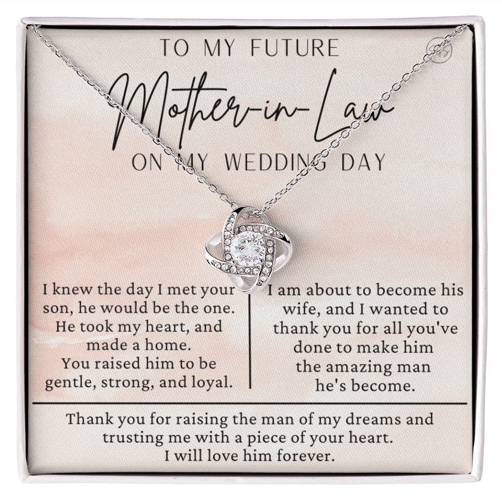 Mother in Law Gift for Wedding Day | Future Mother in Law, Meaningful Mother of the Groom Necklace, From the Bride, Gift for Mother in Law g13