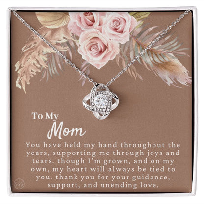 To My Mom Gift for Wedding Day | Meaningful Mother of the Bride Necklace, Gift for Mother, I Can't Say I Do Without You From Daughter b3