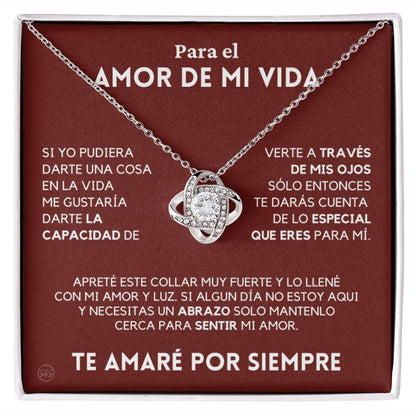 Un Regalo Unico Para el Amor de mi Vida / Collar y Mensaje | Gift for Soulmate in Spanish, Wife/Esposa, Girlfriend/Novia, Necklace for Her 7