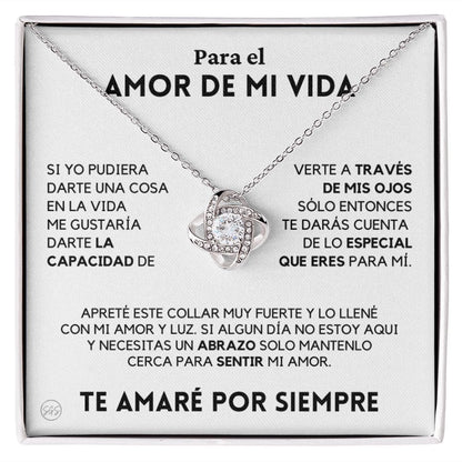 UN REGALO UNICO PARA EL AMOR DE MI VIDA / COLLAR Y MENSAJE | Gift for Soulmate in Spanish, Wife/Esposa, Girlfriend/Novia, Necklace for Her 4