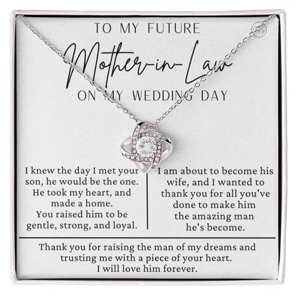 Mother in Law Gift for Wedding Day | Future Mother in Law, Meaningful Mother of the Groom Necklace, From the Bride, Gift for Mother in Law g12