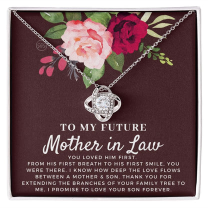 Mother in Law Gift for Wedding Day | Future Mother in Law, Meaningful Mother of the Groom Necklace, From the Bride, Gift for Mother in Law g8