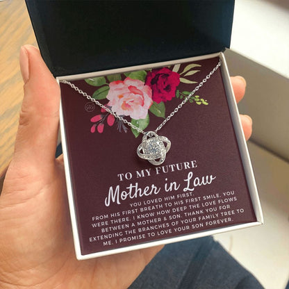 Mother in Law Gift for Wedding Day | Future Mother in Law, Meaningful Mother of the Groom Necklace, From the Bride, Gift for Mother in Law g8