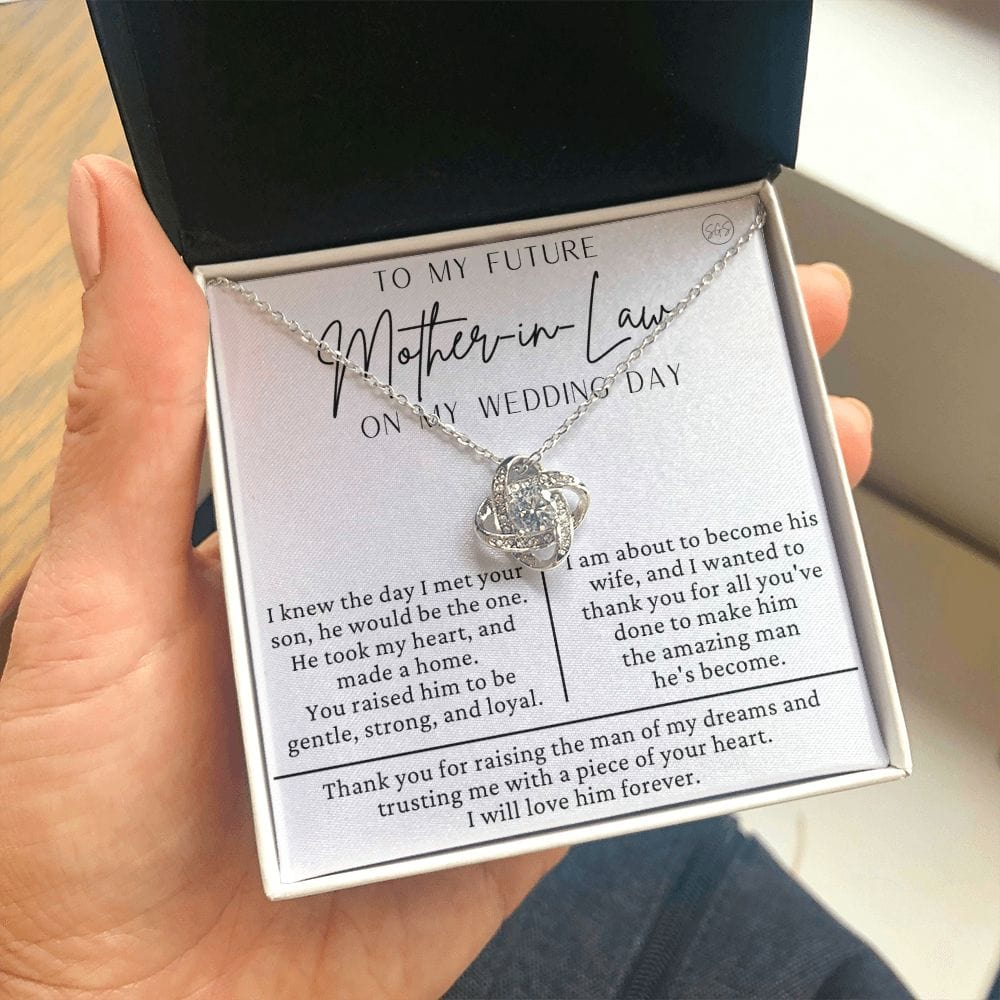 Mother in Law Gift for Wedding Day | Future Mother in Law, Meaningful Mother of the Groom Necklace, From the Bride, Gift for Mother in Law g12